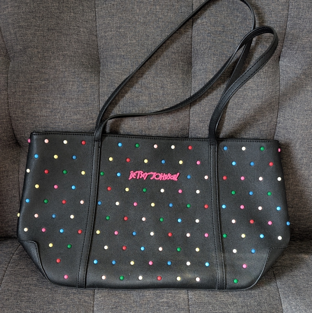 Betsey Johnson Polkadot Tote